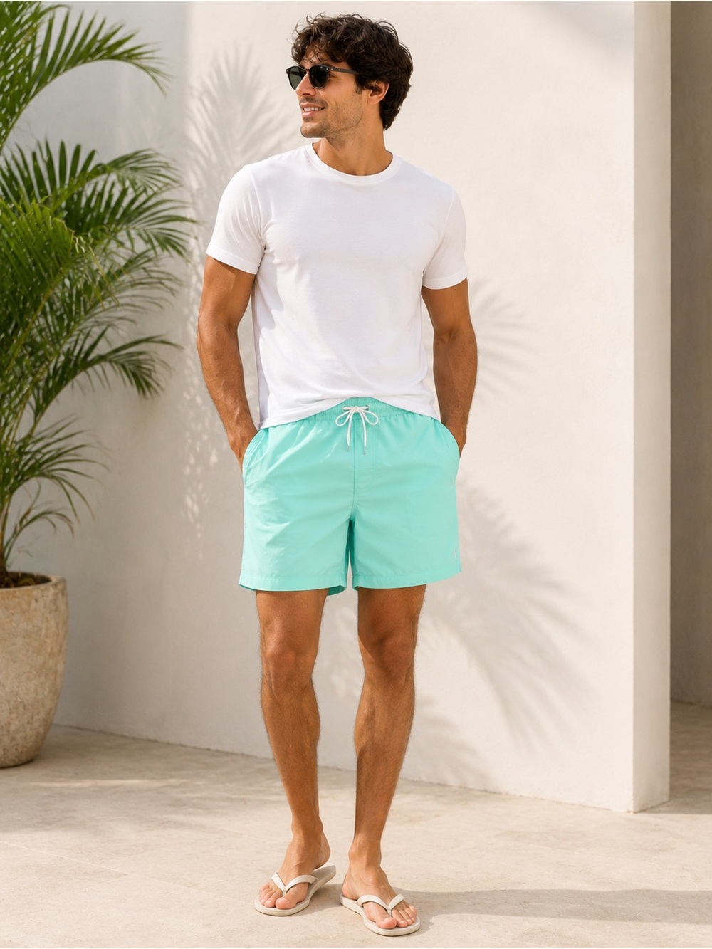 Goodfellow & Co Mint Green Men's Swim Trunks